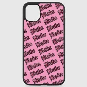 Pink Babe Phone Case